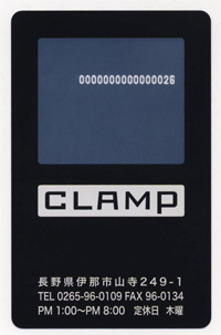 CLAMP ポイントカード