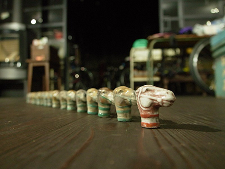 古道具、骨董品_馬の頭